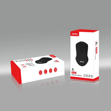 MOUSE JEDEL W120 ROJO INALAMBRICO
