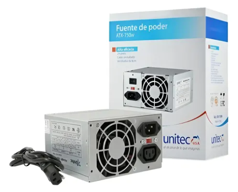 FUENTE DE PODER ATX 750W