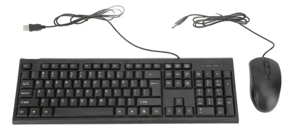 COMBO ALAMBRICO TECLADO + MOUSE KT804