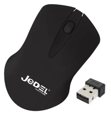 MOUSE JEDEL W120 ROJO INALAMBRICO